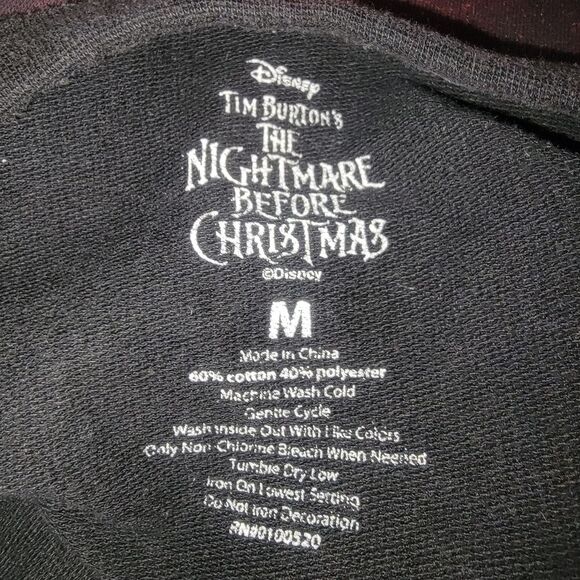 Disney's Nightmare Before Christmas Jack crewneck sweatshirt Medium - Picture 5 of 6